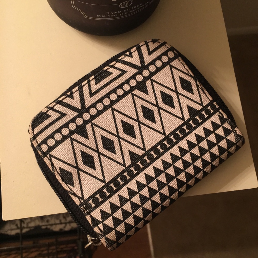 Black and White Wallet